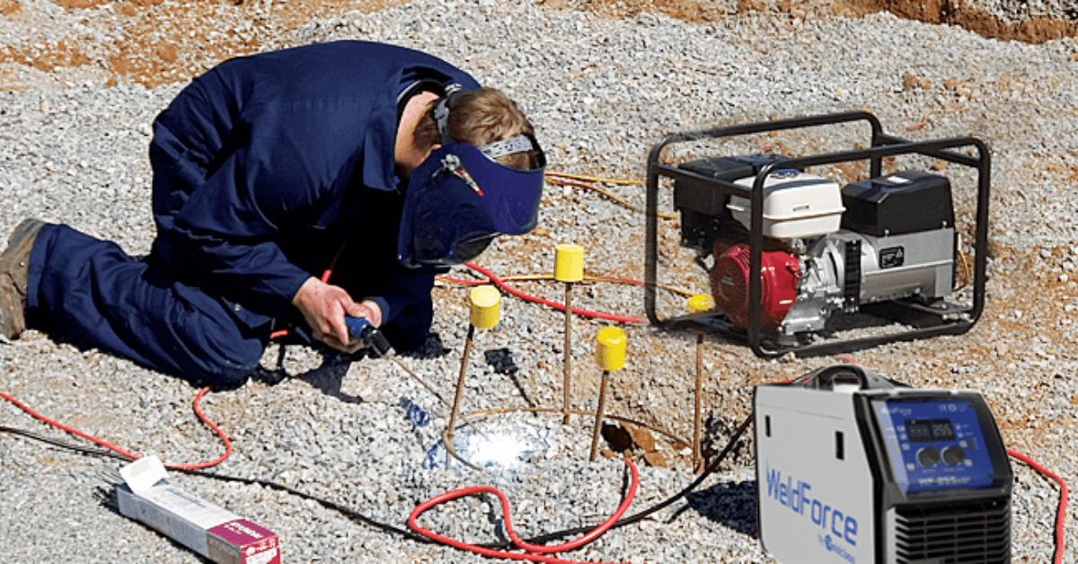 What safety precautions should I take when using a heavy-duty generator?