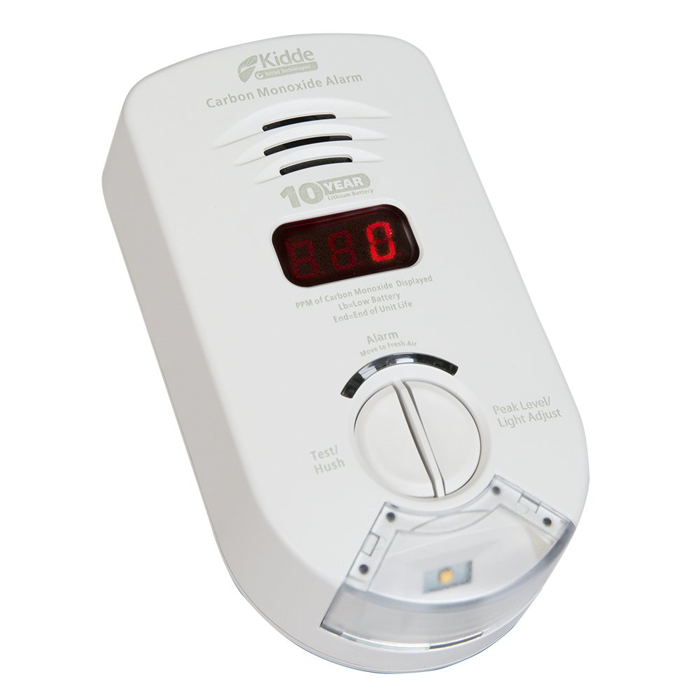 Kidde KN-COPP-3 Nighthawk Plug-In Carbon Monoxide Alarm with Battery Backup and Digital Display product photo