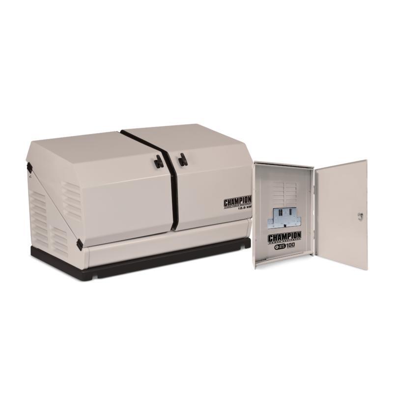 Champion 12.5kW Home Standby Generator (with 100A Outdoor ATS) product photo