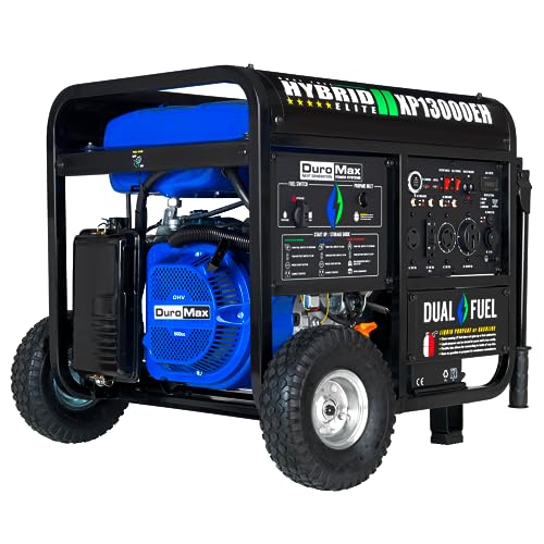 DuroMax XP13000EH Dual Fuel Portable Generator product photo