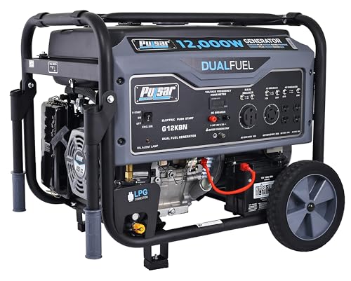Pulsar G12KBN-SG Dual Fuel Generator product photo