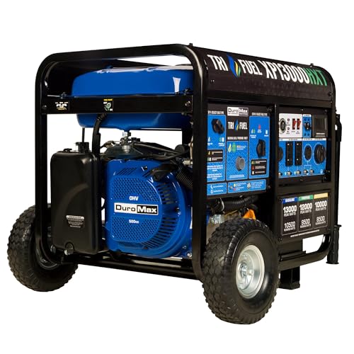 DuroMax XP13000HXT Tri-Fuel Portable Generator product photo