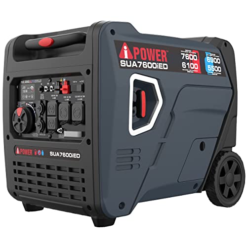 A-iPower SUA7600iED Dual-Fuel Inverter Generator product photo