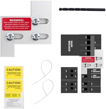 DUHARS Generator Interlock Kit for GE 150/200A Main Breaker Panels product photo