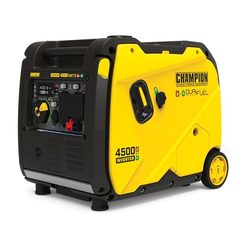 Champion 4500-Watt Dual Fuel Inverter Generator with CO Shield product photo