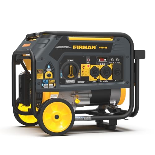 FIRMAN H03655 4,550-Watt Dual Fuel Portable Generator product photo