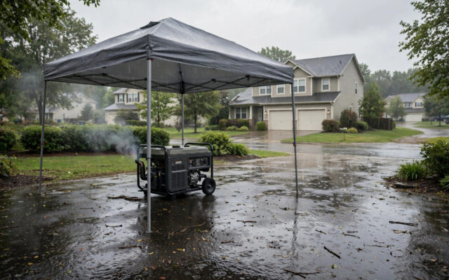 Can You Run a Generator in the Rain? What Is Safe & What Is Not