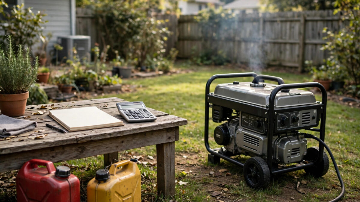 How Much Does It Cost to Run a Generator Per Hour? Fuel Cost Calculator