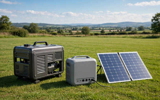 Gas Generator vs Solar Generator: Cost, Runtime & Long-Term Value