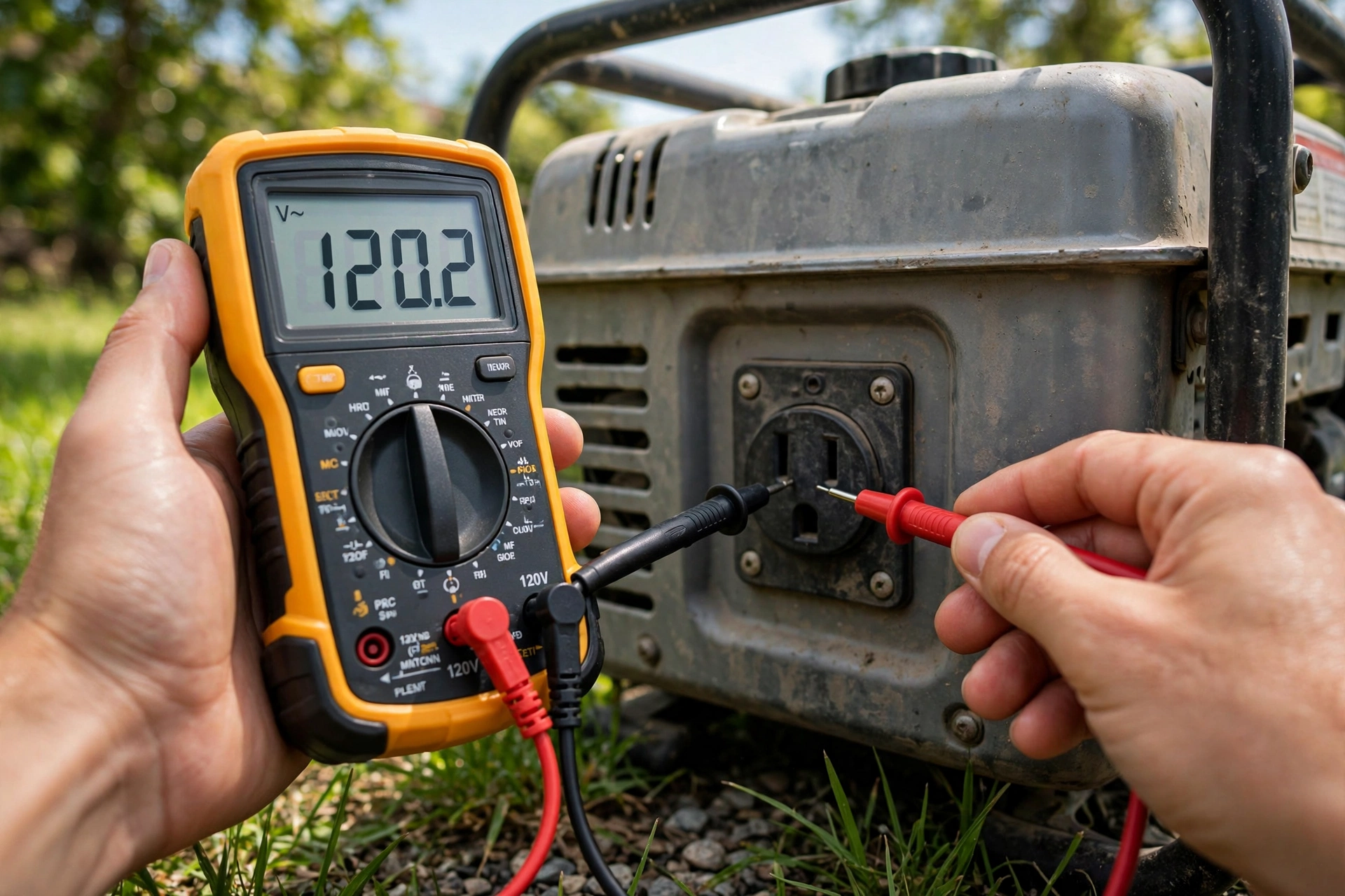 What Is AVR on a Generator? Automatic Voltage Regulation Explained - illustration