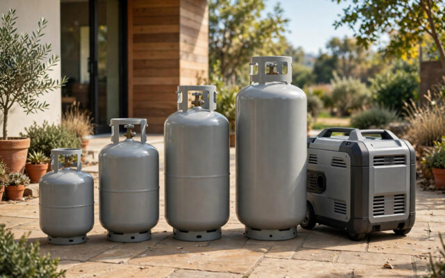 How Much Propane Does a Generator Use? Runtime by Tank Size
