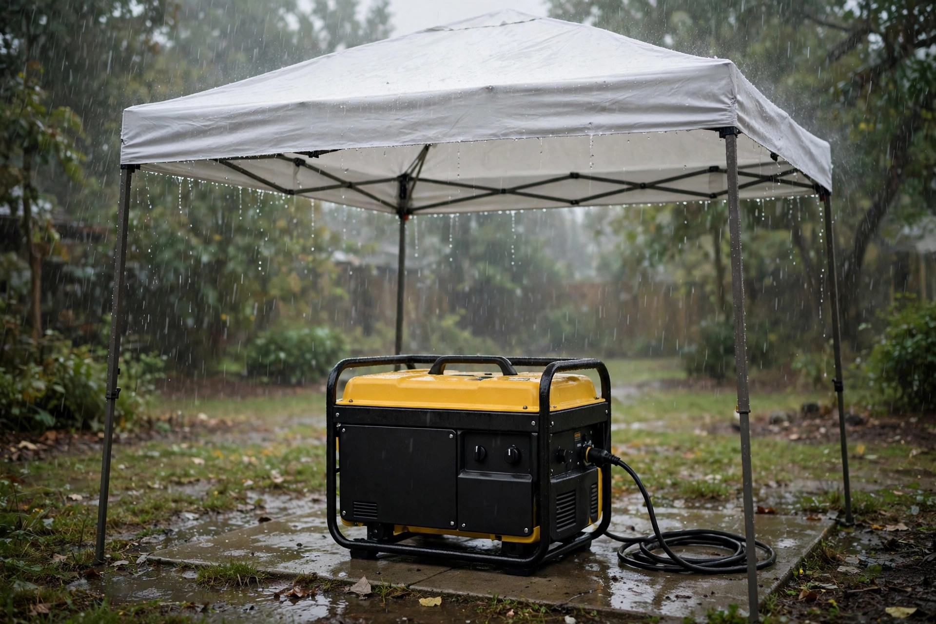 Can You Run a Generator in a Garage? (Even With the Door Open?) — photo