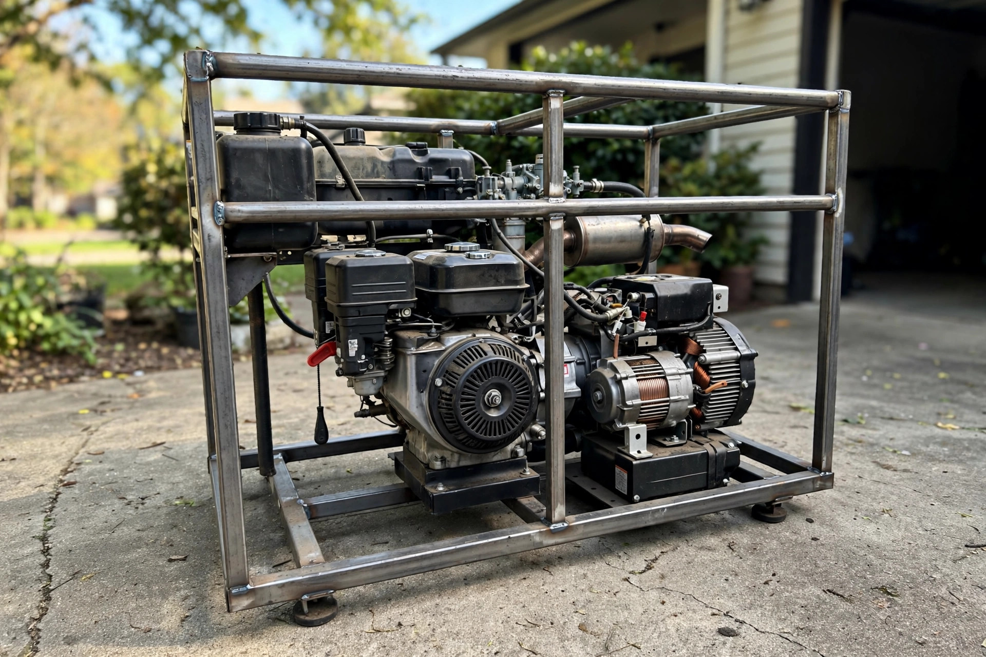 Open Frame vs Enclosed Inverter Generators: What's the Difference? - detail