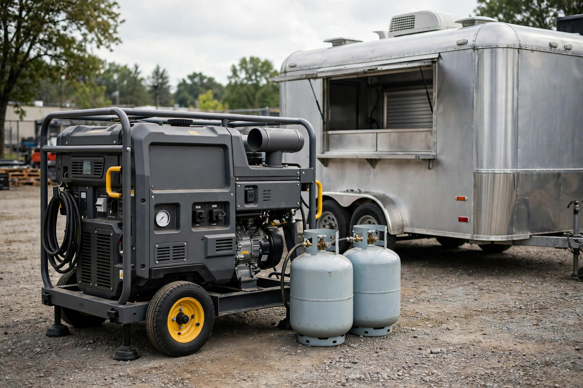 What Size Generator Does a Food Truck Need? — photo