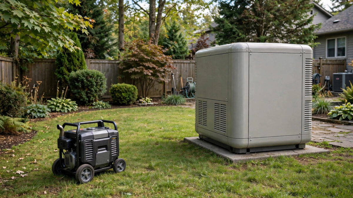 Portable vs Standby Generator: Cost, Runtime, Maintenance & Pros/Cons