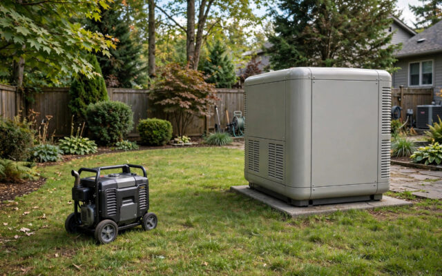 Portable vs Standby Generator: Cost, Runtime, Maintenance & Pros/Cons