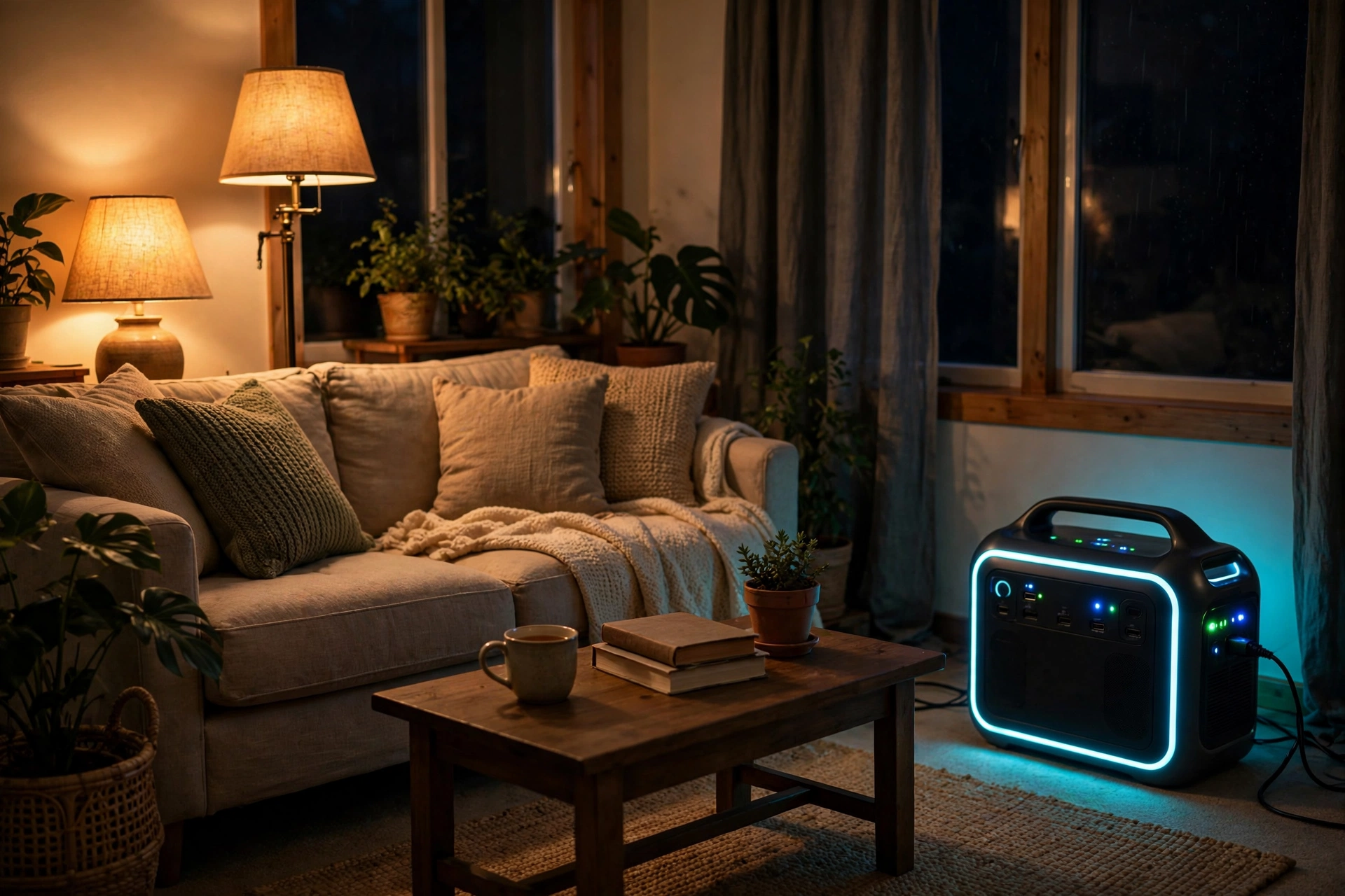 Can a Solar Generator Work as a UPS for Home Backup? - detail